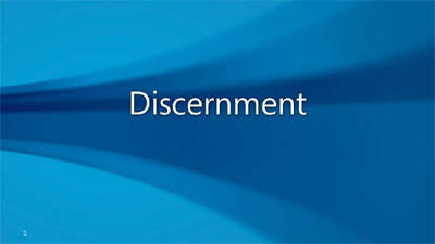 Discernment